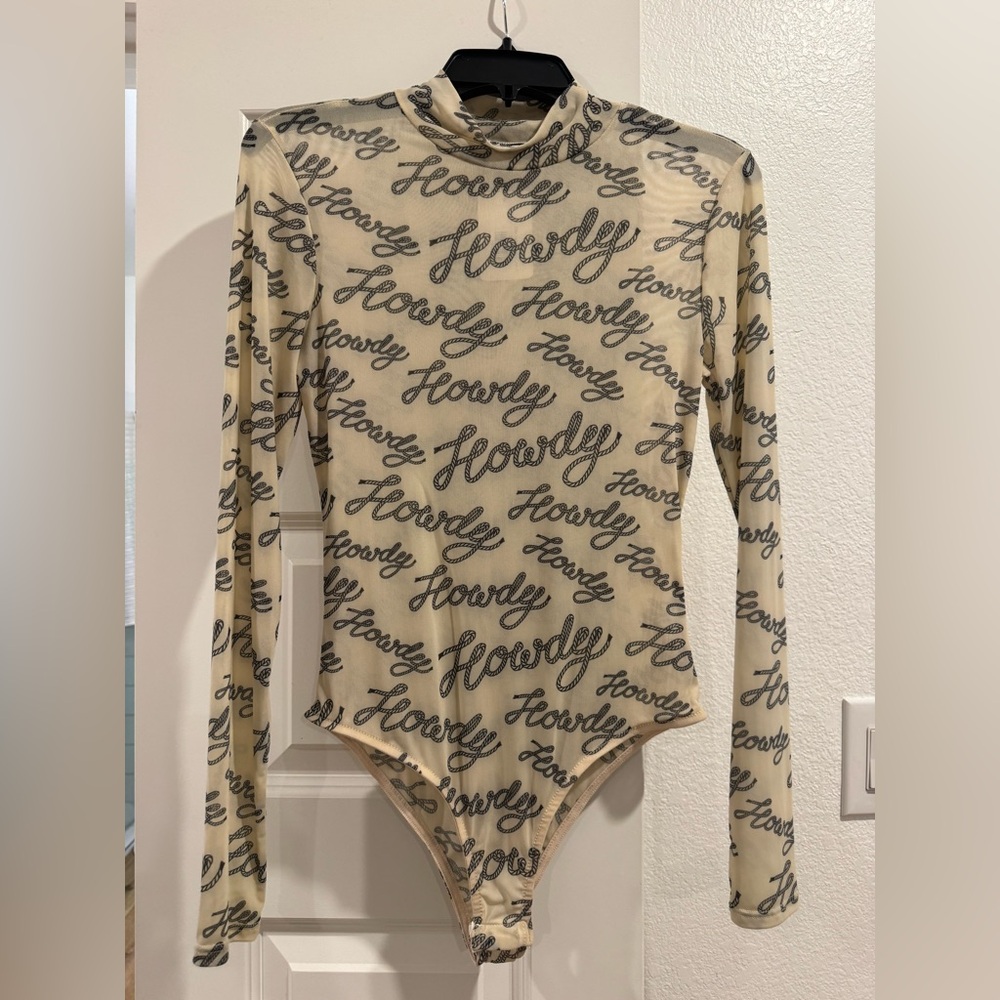 Mesh bodysuit NWT, size small